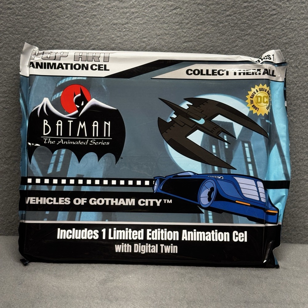 Batman Animated Series Vehicles Of Gotham Animation Mystery Cel Series 1 NEW